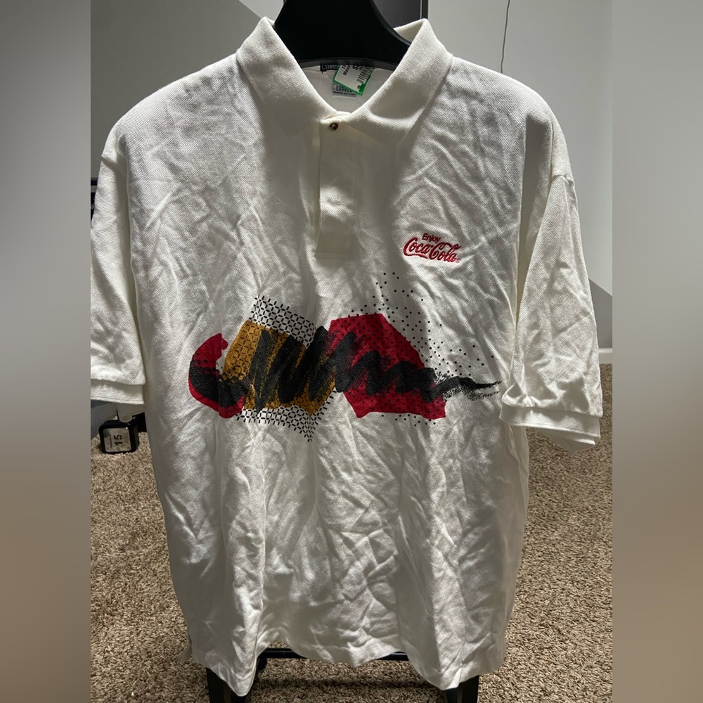 Vintage Coca Cola Polo Shirt